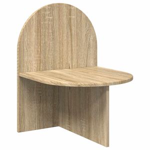 vidaXL Bedside Table Sonoma Oak 48 x 49 x 65 cm Engineered Wood