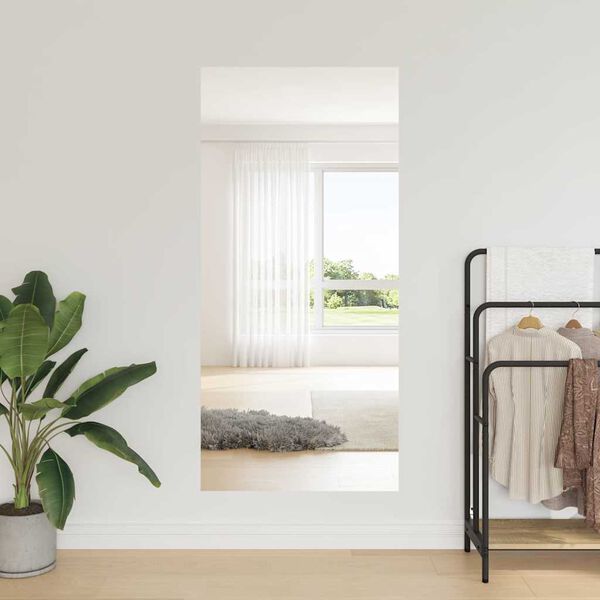 vidaXL Self-adhesive Mirror Film 60 x 200 cm 2 pcs Silver PET