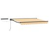 vidaXL Electric Retractable Awning 3.5 x 2 m Polyester with PU coating
