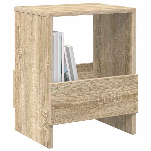 vidaXL Magazine Rack 2 pcs Sonoma Oak 35 x 30 x 45 cm