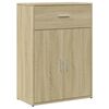 vidaXL Sideboards 2 pcs Sonoma Oak 60x30x84 cm Engineered Wood