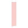 vidaXL Pleated Blind Pink 40x200 cm Fabric Width 39.4 cm Polyester