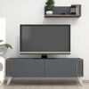 Homemania TV Stand Nicol 120x31x42 cm Anthracite