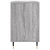 vidaXL Shoe Cabinet Grey Sonoma 102x36x60 cm Engineered Wood