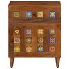 vidaXL Bedside Cabinet Brown 50 x 33 x 60 cm Solid Mango Wood