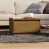 vidaXL Coffee Table Honey Brown 55x56x32 cm Solid Wood Pine