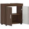 vidaXL Bathroom Cabinet Set TULUM Brown Oak 60 x 34 x 63 cm