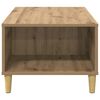 vidaXL Coffee Table Artisan Oak 90 x 50 x 35 cm Engineered Wood