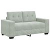 vidaXL Sofa Set 3 pcs Grey Velvet