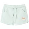 Kids' Shorts with Drawstring Mixed Light Mint 116