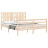 vidaXL Bed Frame without Mattress 160x200 cm Solid Wood