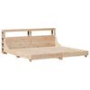 vidaXL Bed Frame without Mattress 180x200 cm Super King Solid Wood Pine