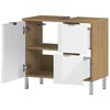 Germania Wash Basin Base Cabinet GW-Mauresa 60x34x56 cm White and Grandson-oak