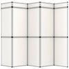 vidaXL 15-Panel Folding Exhibition Display Wall 302x200 cm White