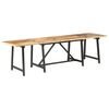 vidaXL Extendable Dining Table 280x80x75 cm Solid Mango Wood