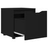 vidaXL Bathroom Cabinet Black 40.5 x 40 x 44 cm Engineered Wood