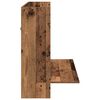 vidaXL Wall-Mounted Desk Old wood 105 x 48 x 75 cm Engineered wood