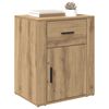 vidaXL Bedside Cabinet Artisan Oak 35 x 50 x 60 cm Engineered Wood