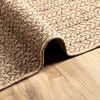 vidaXL Rug ZIZUR Beige 140x200 cm Jute Look Indoor and Outdoor