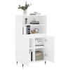 vidaXL Highboard White 60x36x110 cm Engineered Wood