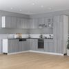 vidaXL Kitchen Cabinet Lyon Grey Sonoma 75.5x75.5x81.5 cm Engineered Wood