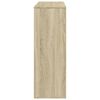 vidaXL Book Cabinet/Room Divider Sonoma Oak 100x33x94.5 cm