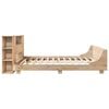 vidaXL Bed Frame without Mattress 180x200 cm Super King Solid Wood Pine