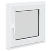 vidaXL Basement Window RISOR 60 x 60 cm PVC and Glass White