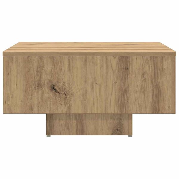 vidaXL Coffee Table Artisan Oak 60x60x31.5 cm Engineered Wood