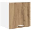 vidaXL Hanging Cabinet Artisan Oak and White 40 x 31 x 40 cm