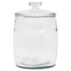 vidaXL Storage Glass Jars with Lid 4 pcs 3850 ml