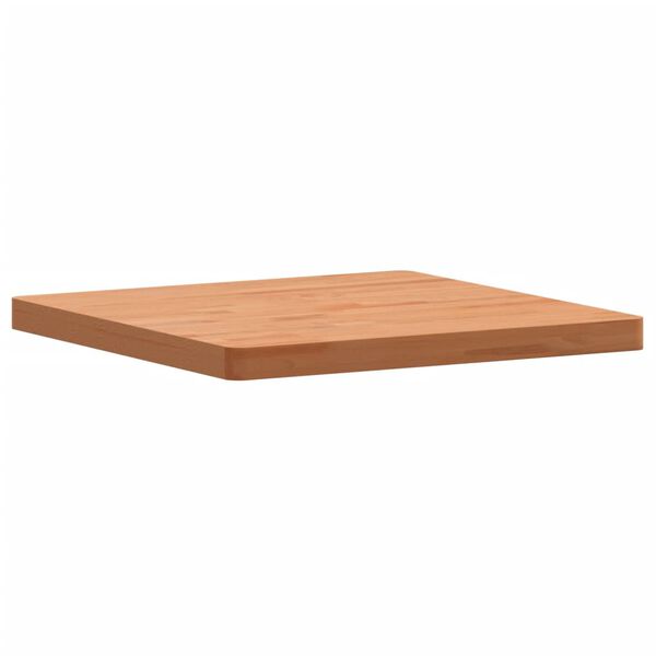 vidaXL Table Top 60x60x4 cm Square Solid Wood Beech