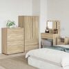 vidaXL Storage Cabinets 2 pcs Sonoma Oak 80 x 48 x 105 cm