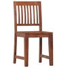 vidaXL Dining Chairs 2 pcs Solid Mango Wood