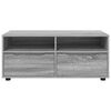 vidaXL TV Cabinet Grey Sonoma 100 x 48 x 43 cm Engineered Wood