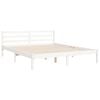 vidaXL Bed Frame without Mattress White 160x200 cm Solid Wood Pine