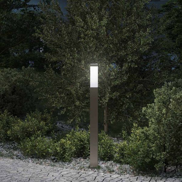 vidaXL Bollard Light 80 cm Stainless Steel IP44