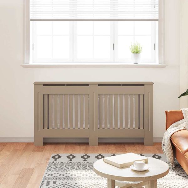 vidaXL Radiator Cover 152x19x81.5 cm MDF