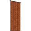 vidaXL Garden Sheds Brown 203.5 x 73 x 200 cm Metal