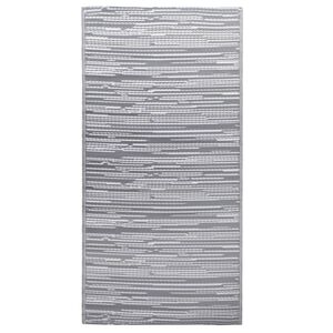 vidaXL Outdoor Carpet ARAKIL Grey 120x180 cm PP