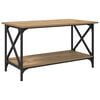 vidaXL Coffee Table Artisan oak 80 x 45 x 45.5 cm Engineered wood