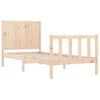 vidaXL Bed Frame without Mattress 100x200 cm Solid Wood Pine