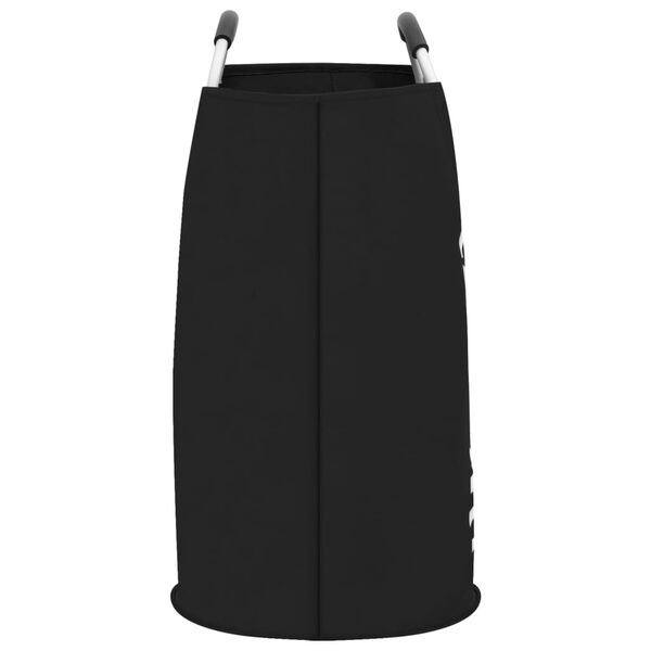 vidaXL Laundry Sorter Black