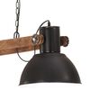 vidaXL Industrial Hanging Lamp 25 W Black 109 cm E27
