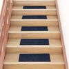 vidaXL Stair Mats Self-adhesive 30 pcs 60x25 cm Navy Rectangular