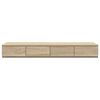 vidaXL Bed Drawers Sonoma Oak 120 x 36.5 x 16.5 cm Engineered Wood