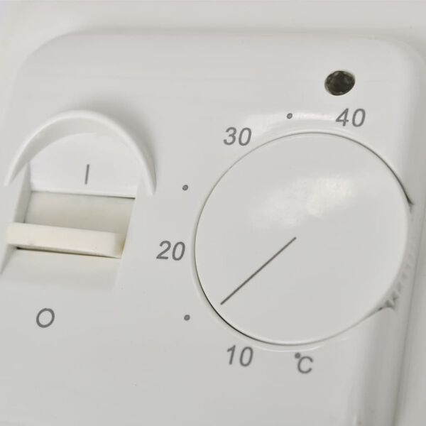 vidaXL Floor Heating Thermostat with Sensor Cable