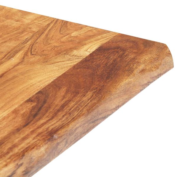 vidaXL Coffee Table with Live Edges 115x60x40 cm Solid Acacia Wood