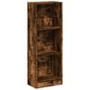 vidaXL Bookcase Smoked Oak 40x24x109 cm Engineered Wood