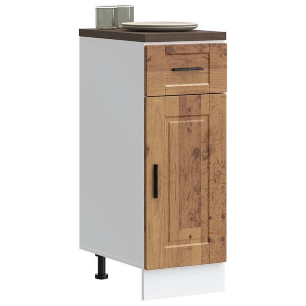 vidaXL Kitchen Base Cabinet&nbsp;Porto Old Wood Engineered Wood